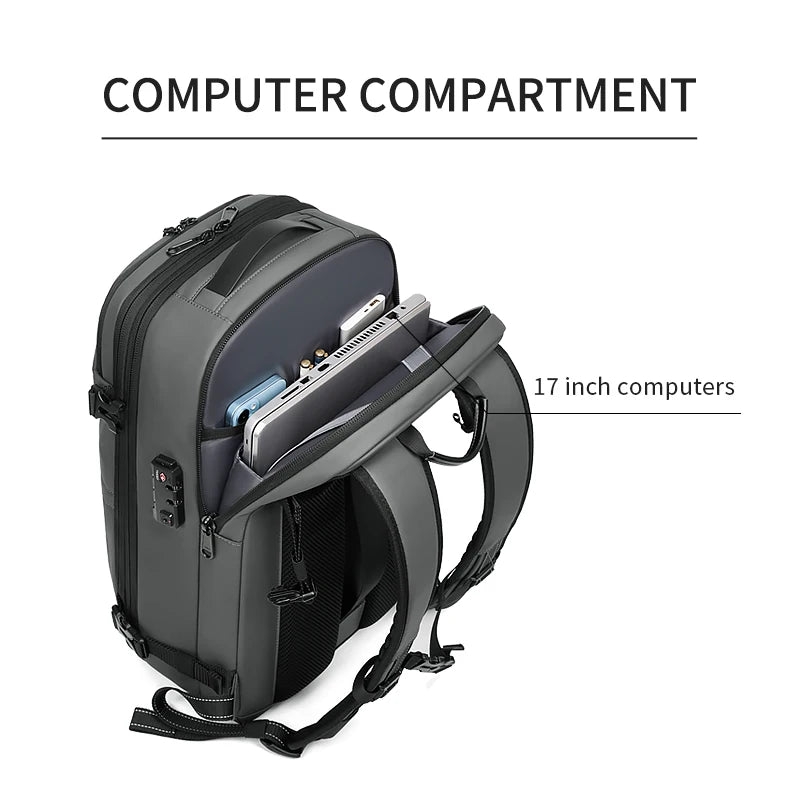 Men & Woman Multi-Functorial Travel Vacuum Compression Backpack๐๐๐๐