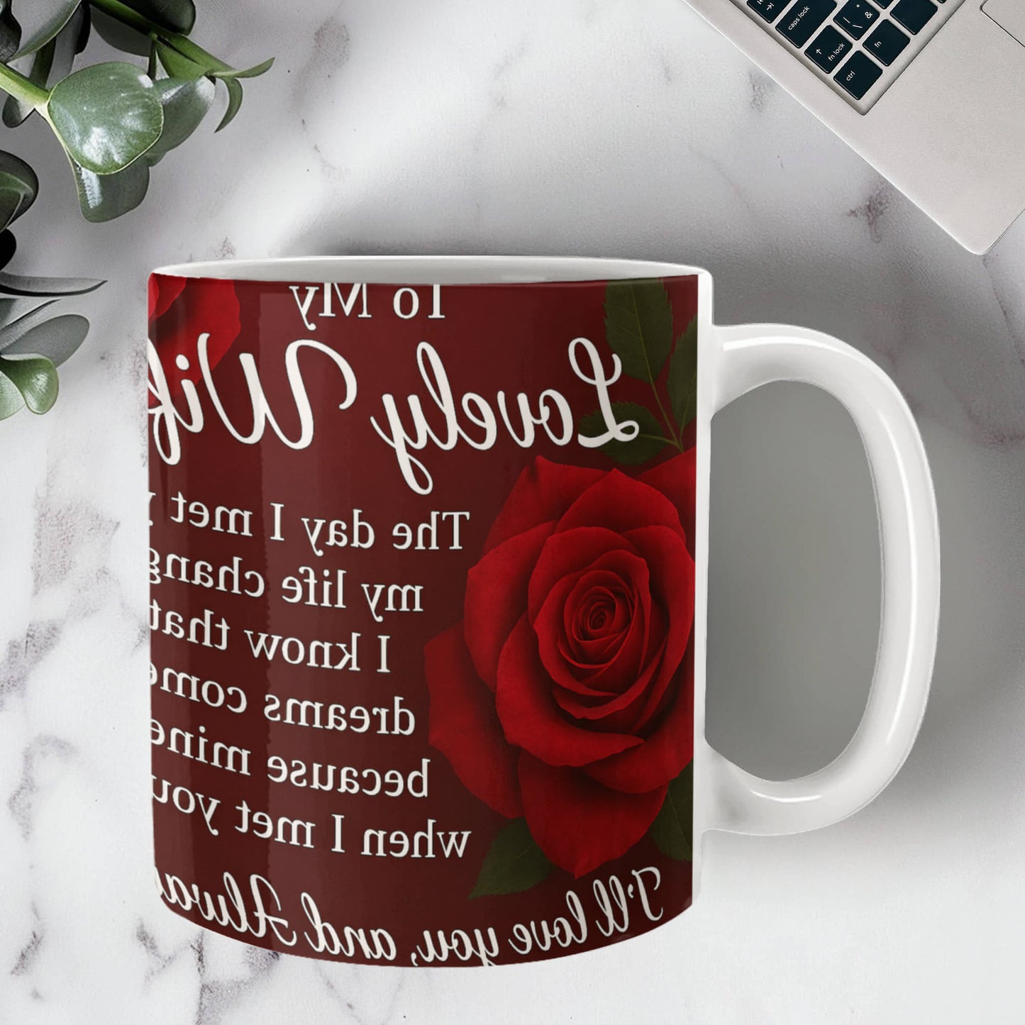 To My Lovely Wife- Mug