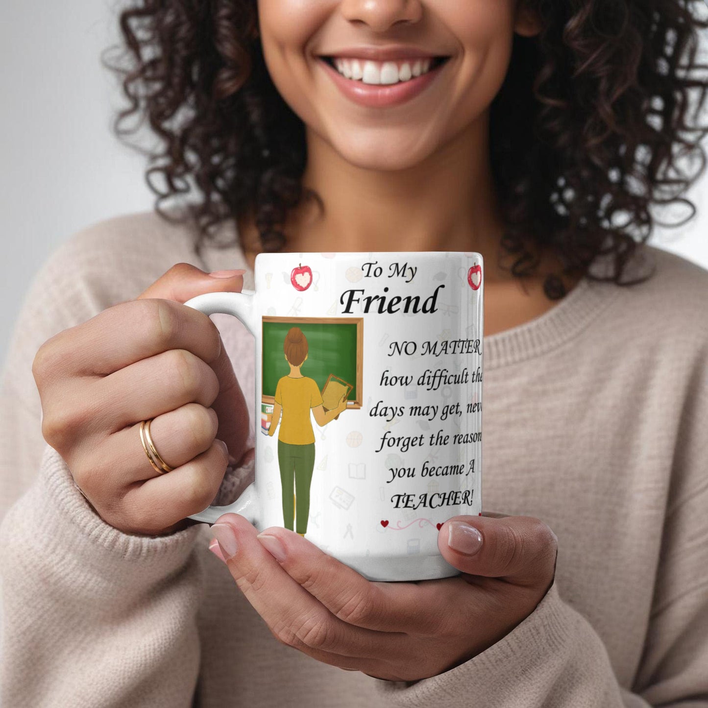 To My Friend- "Never Forget" - Mug