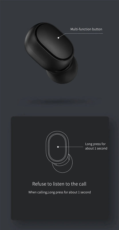 Xiaomi Mijia Redmi Airdots 2 Bluetooth 5.0 Earphones