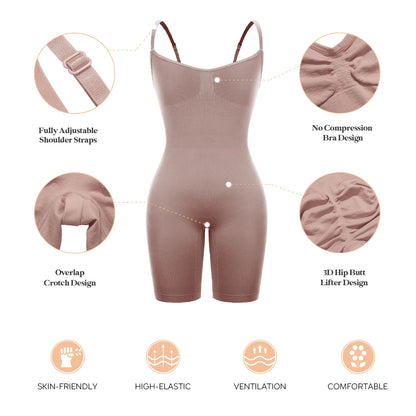 Colombians Seamless Women Sculpting Bodysuit Push Up Butt Lifter Thigh Slimmer Slimming Underwear Body Shaper Shapewear💕👍👍