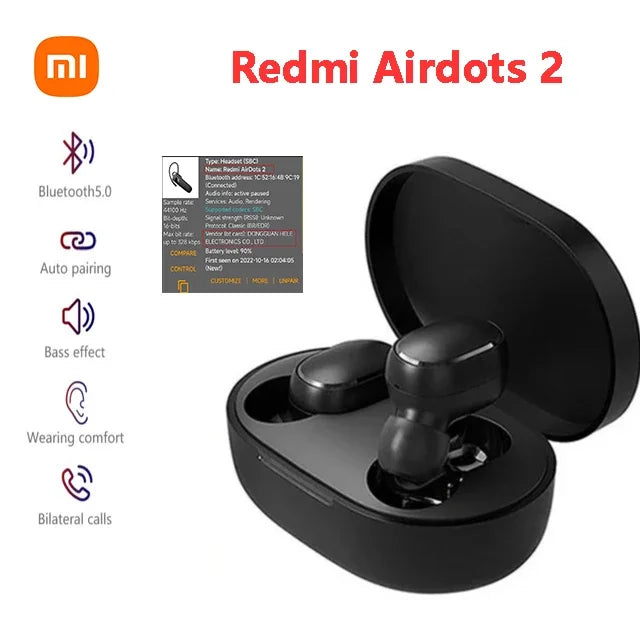 Xiaomi Mijia Redmi Airdots 2 Bluetooth 5.0 Earphones