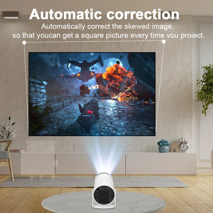 Mag cubic 4K Wifi6 Projector Home Cinema Outdoor portable HY300 Pro