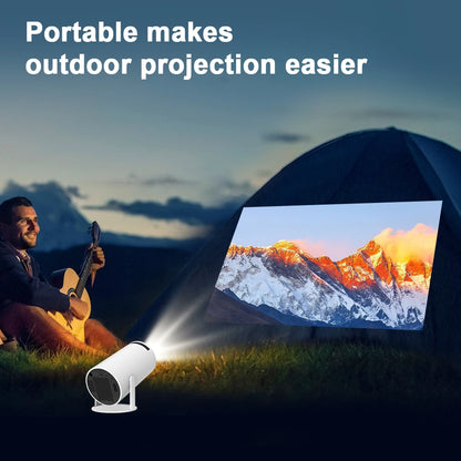 Mag cubic 4K Wifi6 Projector Home Cinema Outdoor portable HY300 Pro