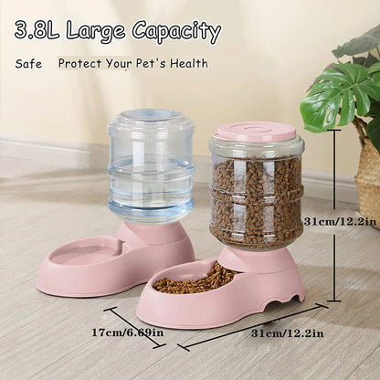 Automatic Water Dispenser Large Capacity Pet Feeder Small Dog