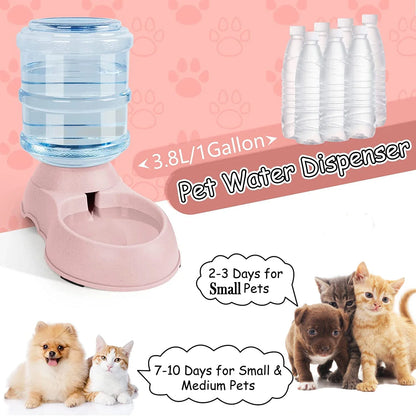 Automatic Water Dispenser Large Capacity Pet Feeder Small Dog