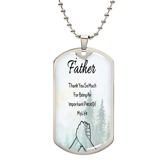 To My father thank you forest