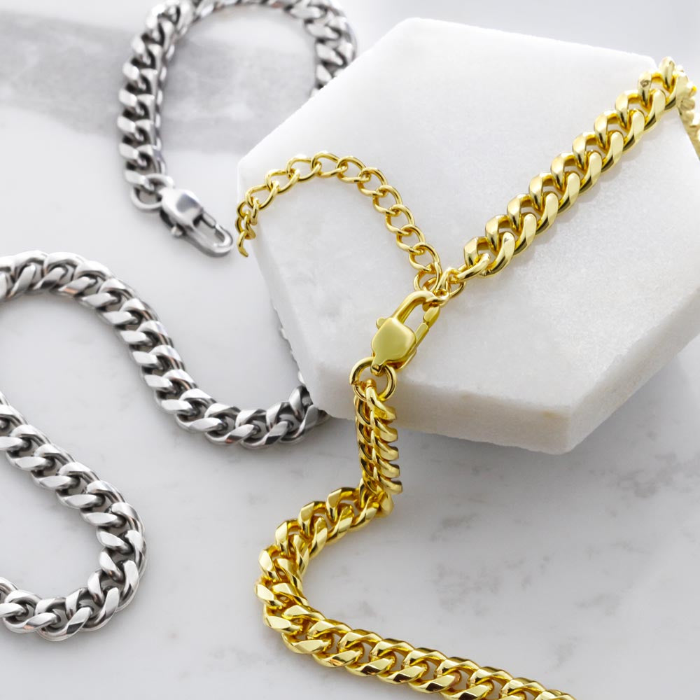 To My Son-Meaningful Jewelry Chain for Him