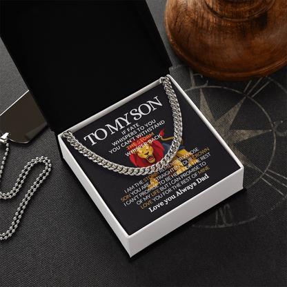 To My Son-Meaningful Jewelry Chain for Him