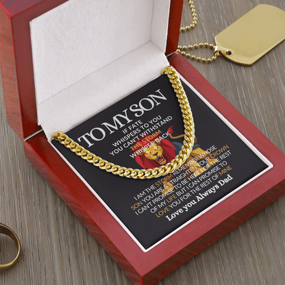 To My Son-Meaningful Jewelry Chain for Him