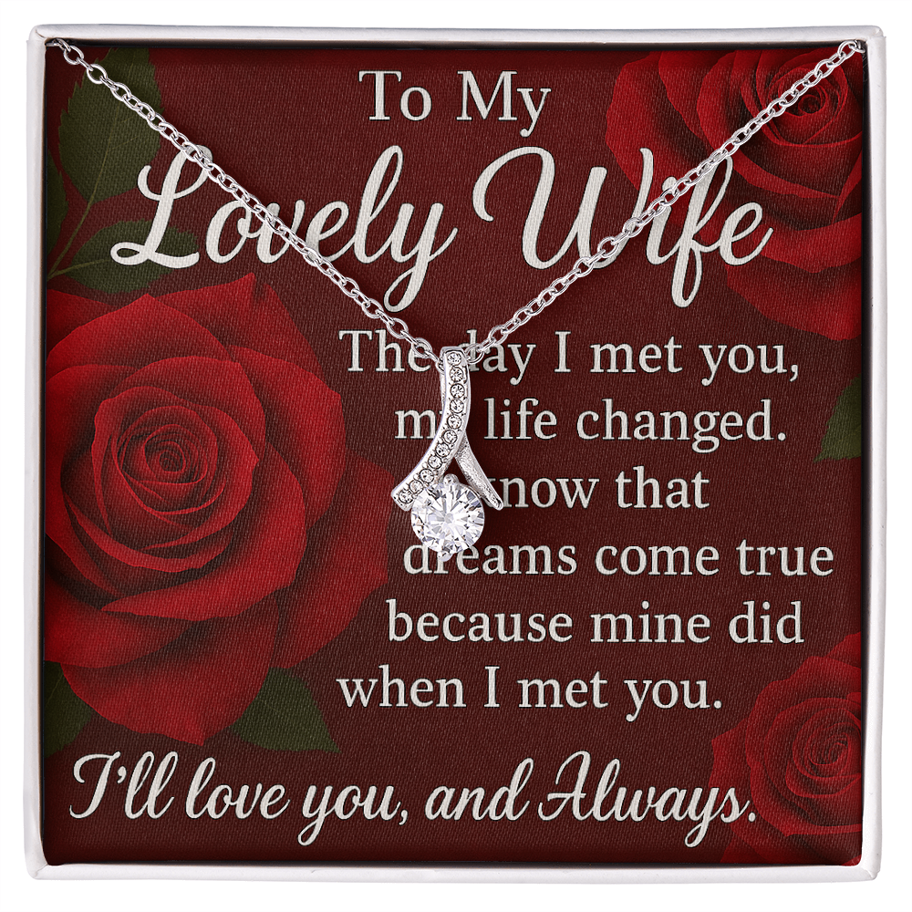 WIFE Edition -Love Story in Every Line – Alluring Beauty Necklace