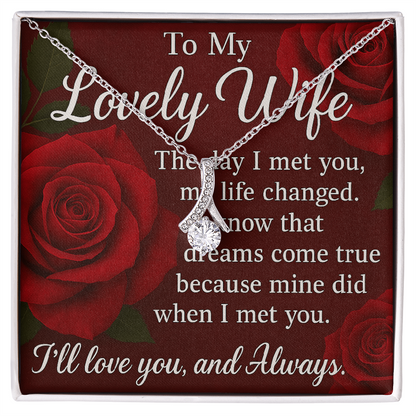 WIFE Edition -Love Story in Every Line – Alluring Beauty Necklace