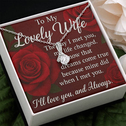 WIFE Edition -Love Story in Every Line – Alluring Beauty Necklace