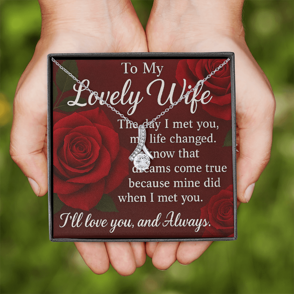 WIFE Edition -Love Story in Every Line – Alluring Beauty Necklace