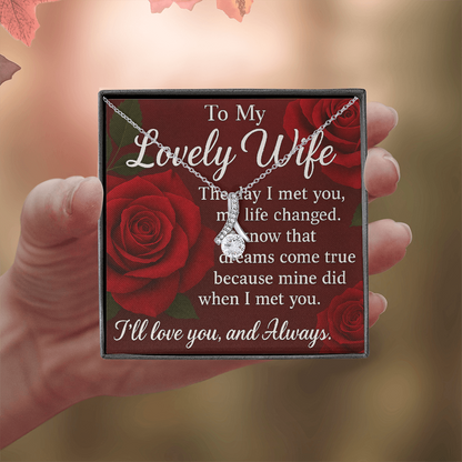 WIFE Edition -Love Story in Every Line – Alluring Beauty Necklace