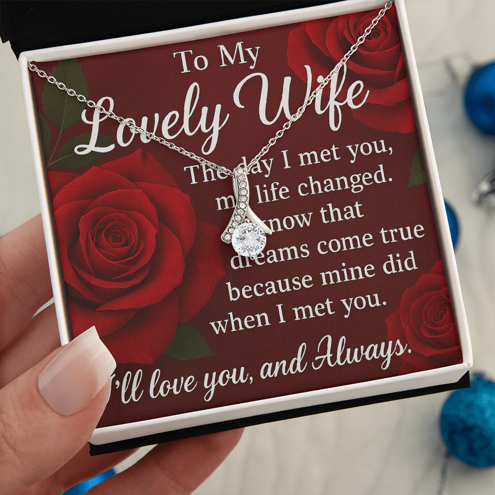 WIFE Edition -Love Story in Every Line – Alluring Beauty Necklace
