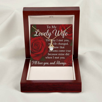 WIFE Edition -Love Story in Every Line – Alluring Beauty Necklace