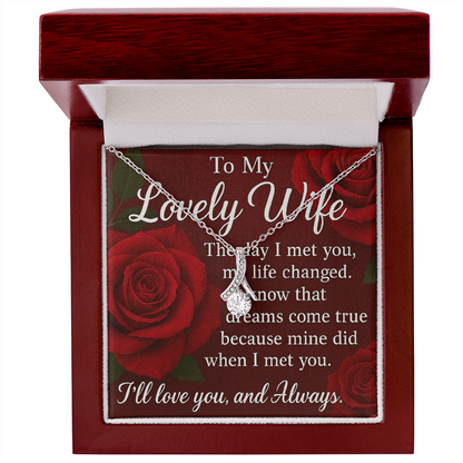 WIFE Edition -Love Story in Every Line – Alluring Beauty Necklace