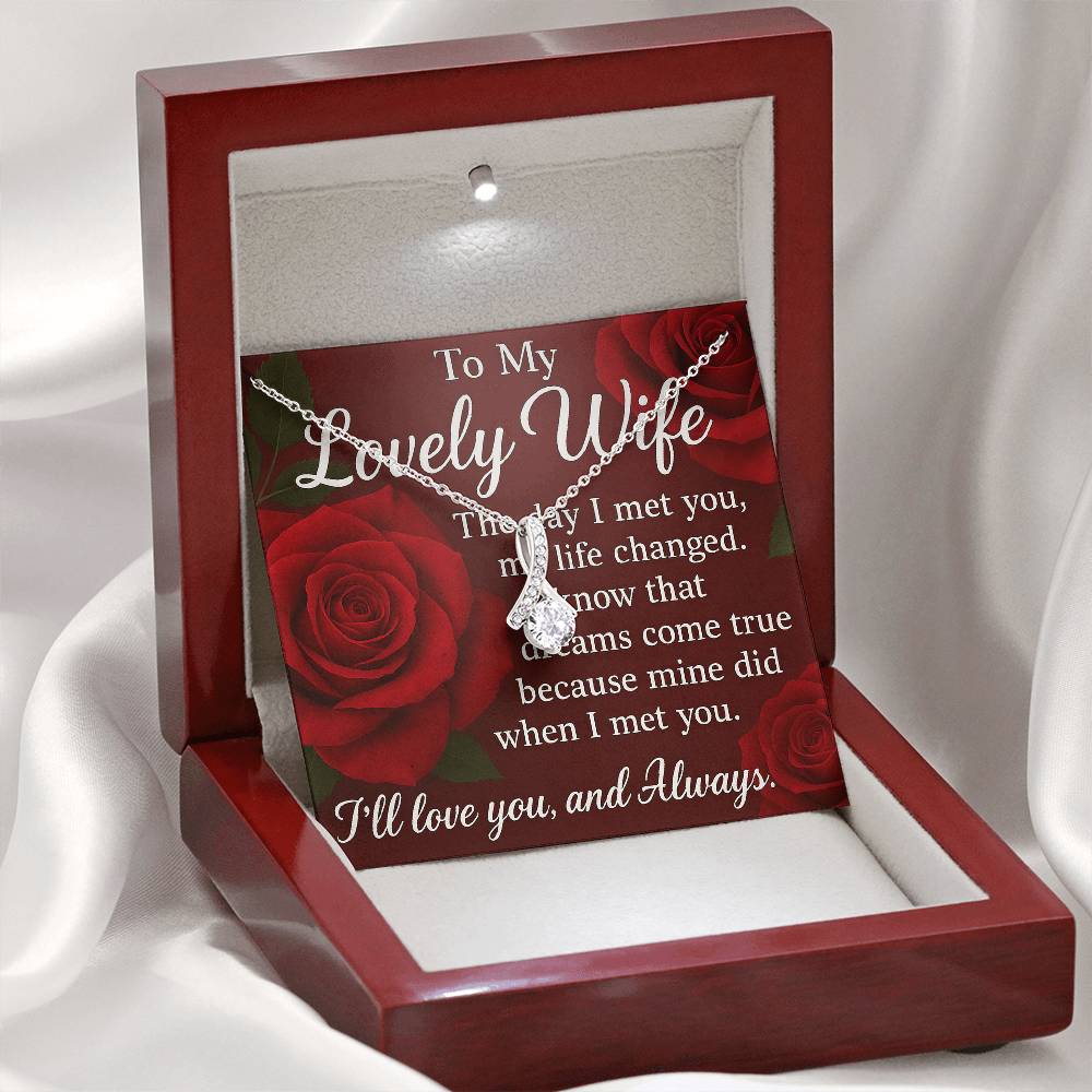 WIFE Edition -Love Story in Every Line – Alluring Beauty Necklace
