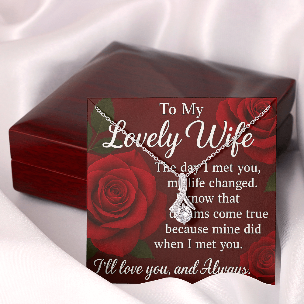 WIFE Edition -Love Story in Every Line – Alluring Beauty Necklace