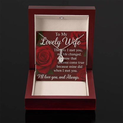 WIFE Edition -Love Story in Every Line – Alluring Beauty Necklace