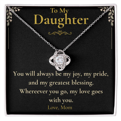 To My Daughter - floral corners