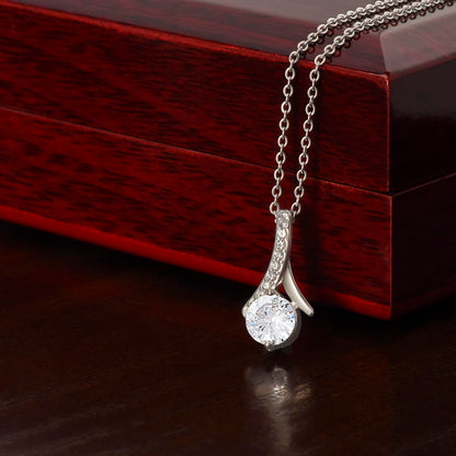 To My Soulmate- The One My Heart Adores -Alluring Beauty Necklace