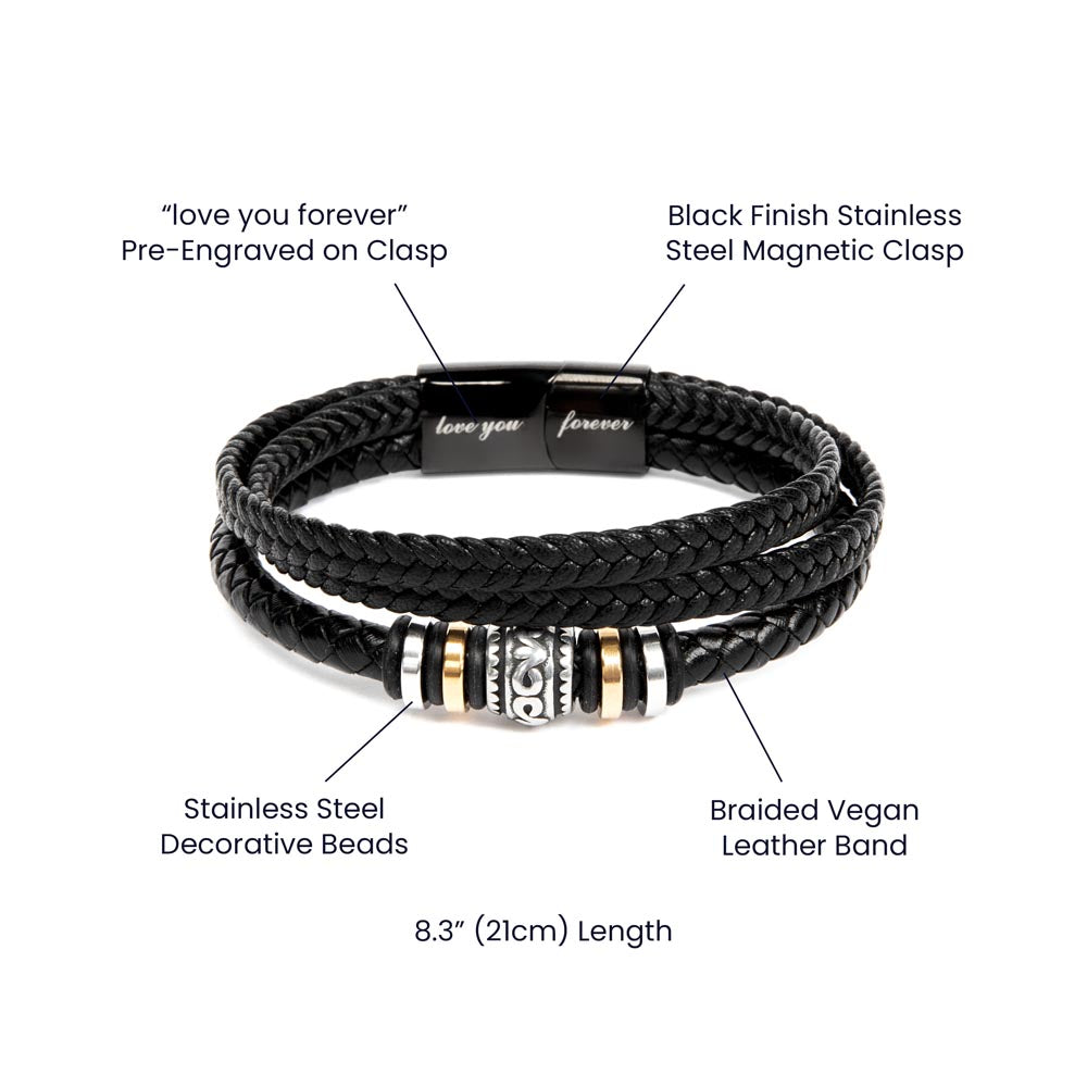 To My Son - "Always Remember" - Bracelets