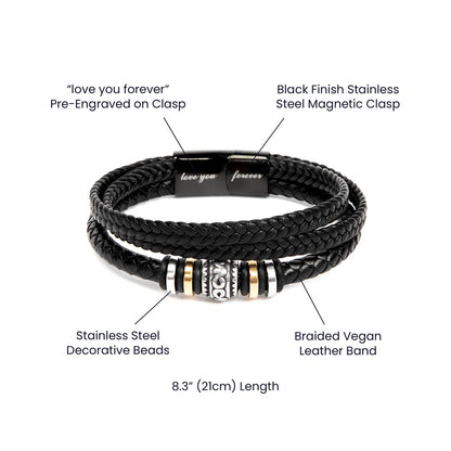 To My Son - "Always Remember" - Bracelets