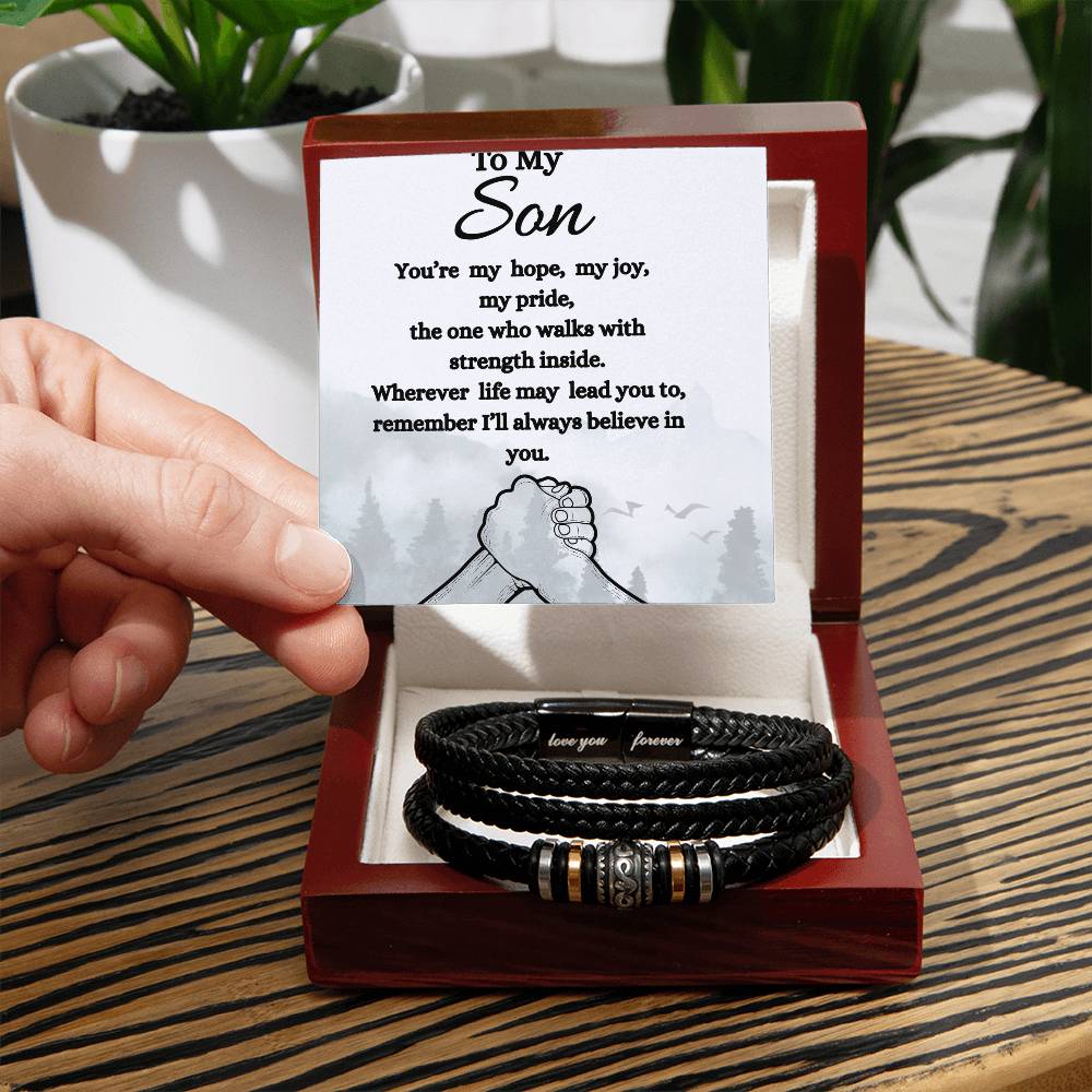 To My Son - " You're My Hope" - Bracelet