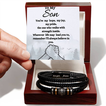 To My Son - " You're My Hope" - Bracelet