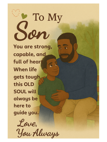 To My Son-When Life Gets Tough-Sherpa Fleece Blanket
