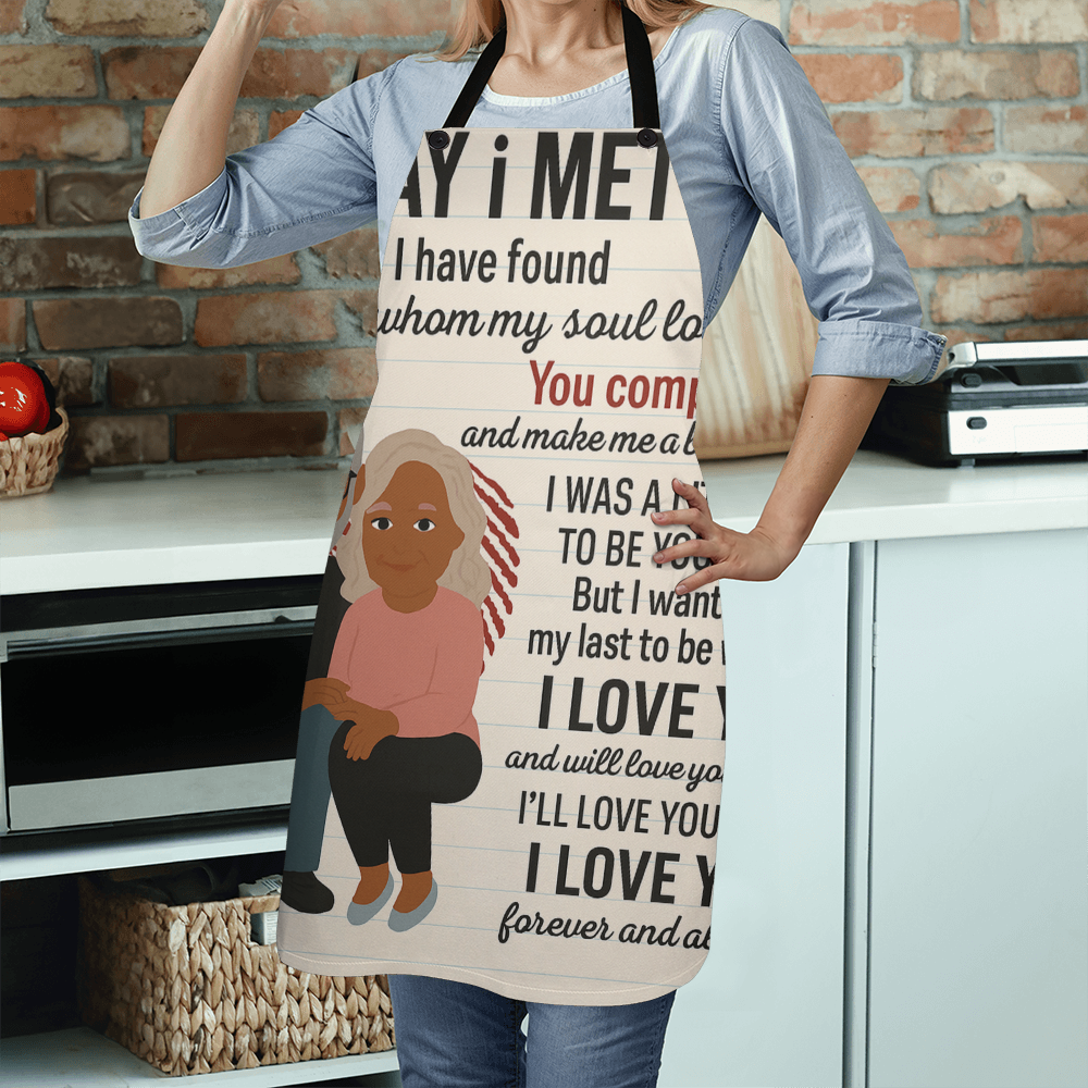 To My Soulmate- You Light My-APRON