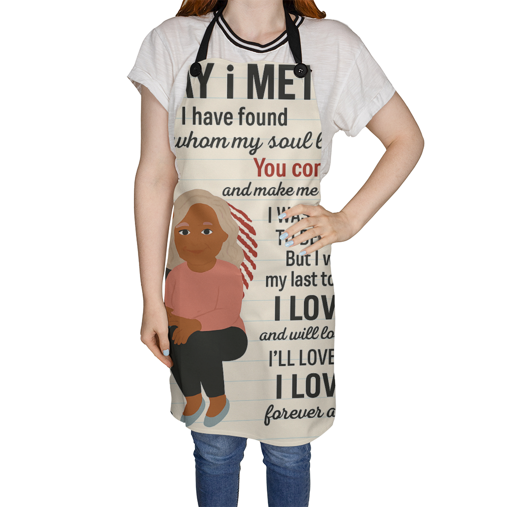 To My Soulmate- You Light My-APRON