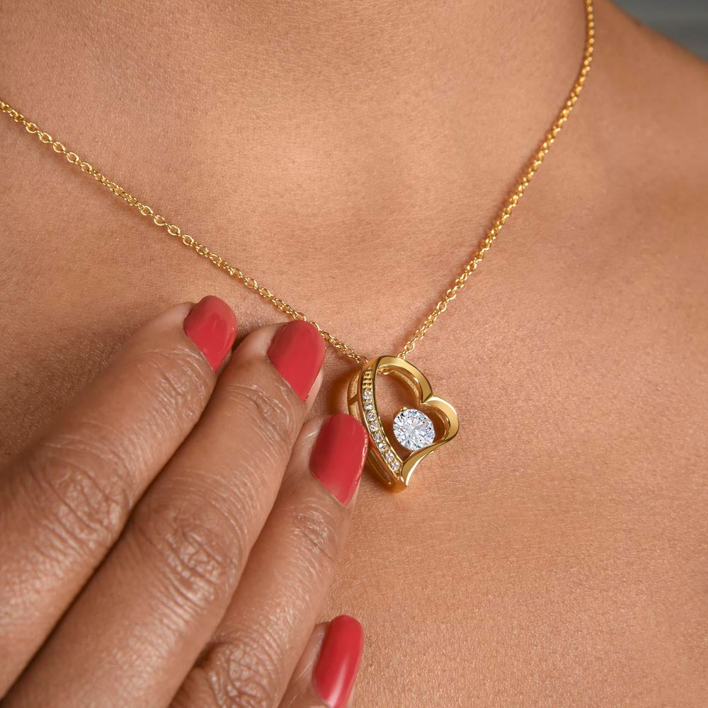 To My Wife- " Our Journey" - Forever Love Necklace