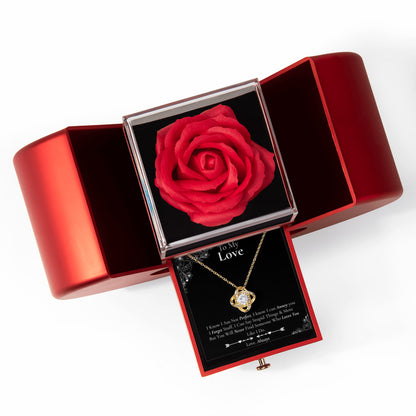To My Love - You Will Never Find- Rose Jewelry Box