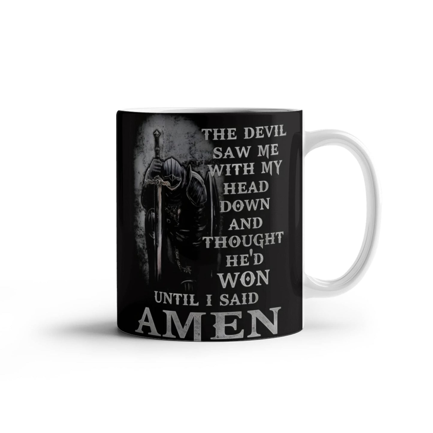Knight Who Stands Guard- Ceramic crafted Coffee Mug