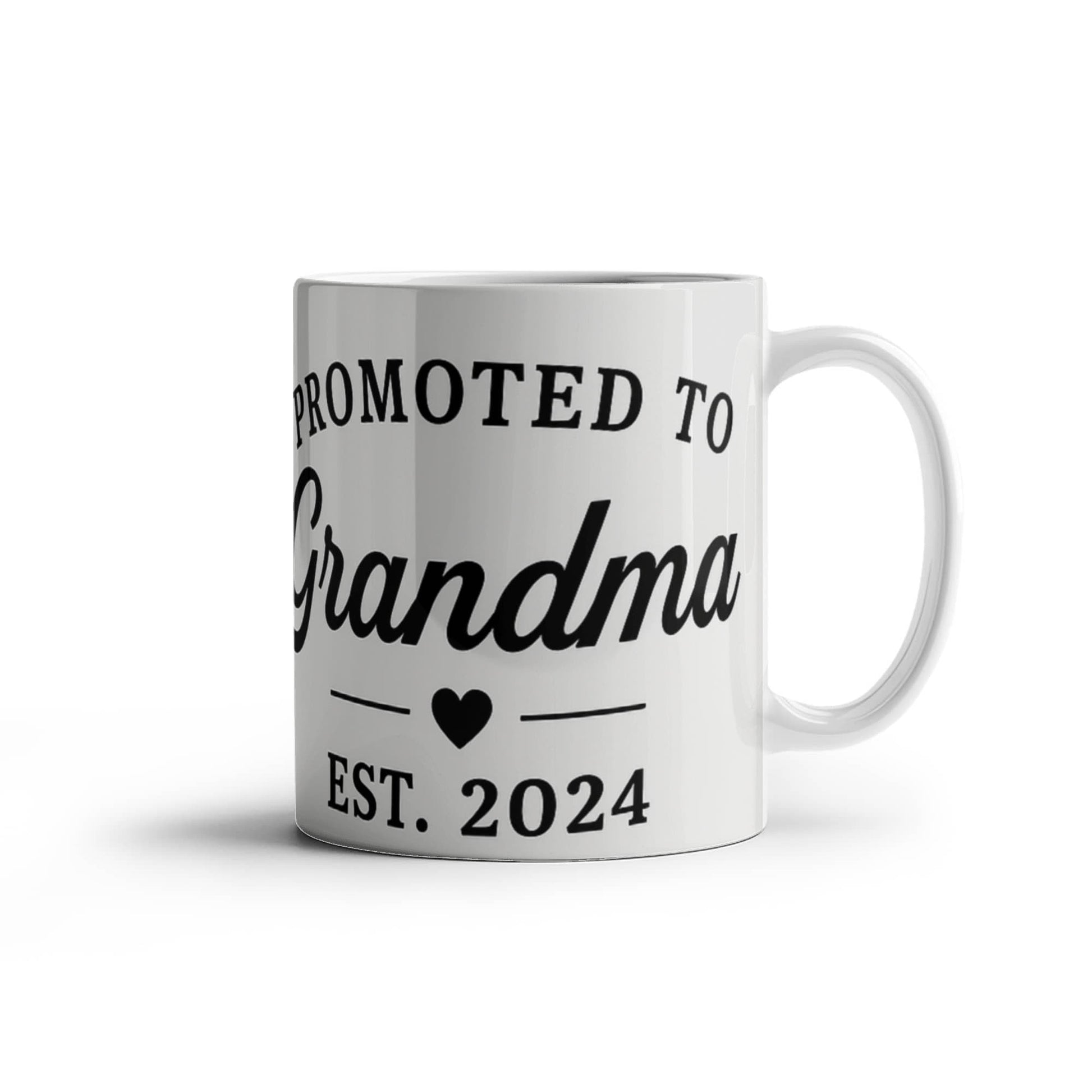 Promoted to Grandma-Ceramic Coffee Mug-Congratulation Gift