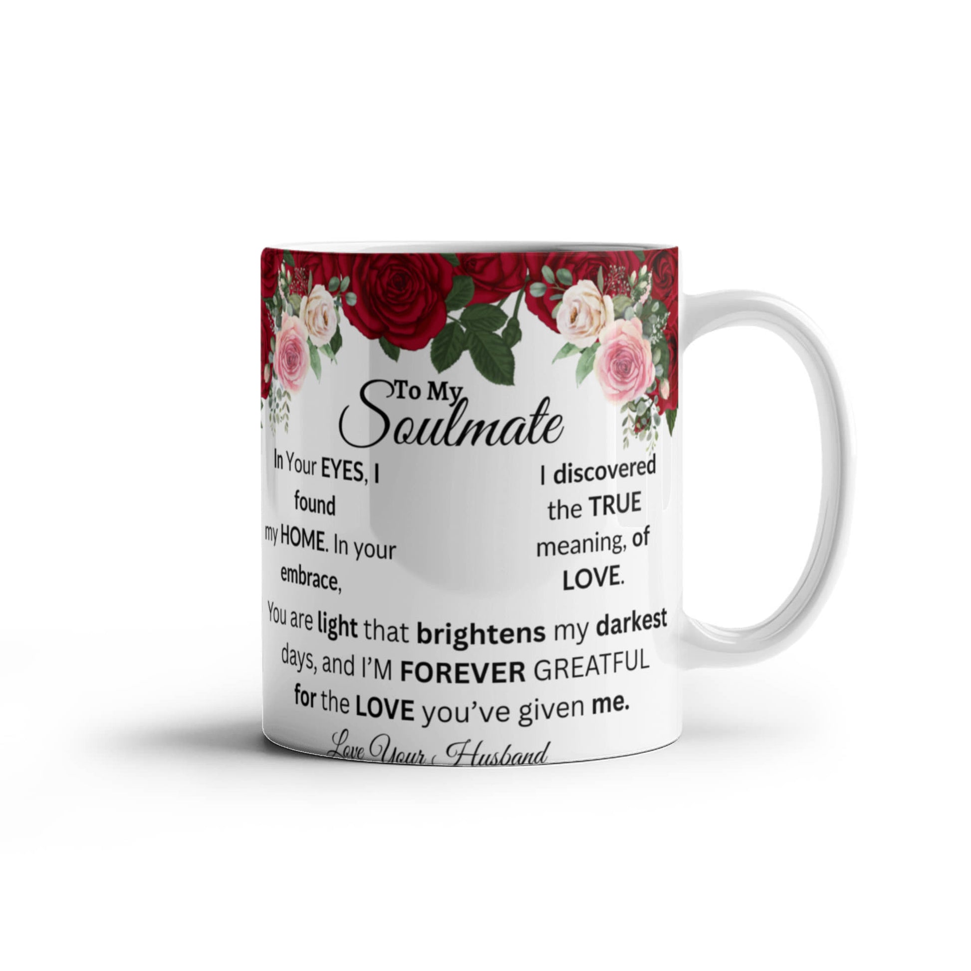 Ceramic Coffee Mug-Gift for Soulmate Lovers