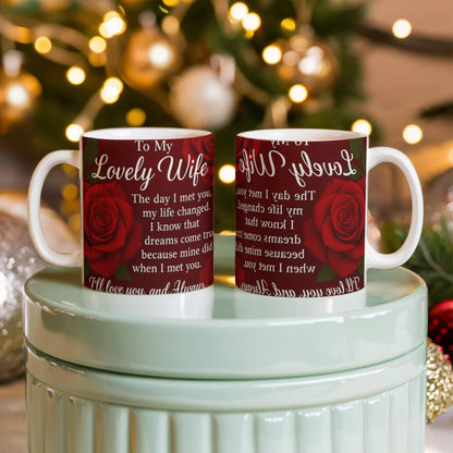 To My Lovely Wife- Mug