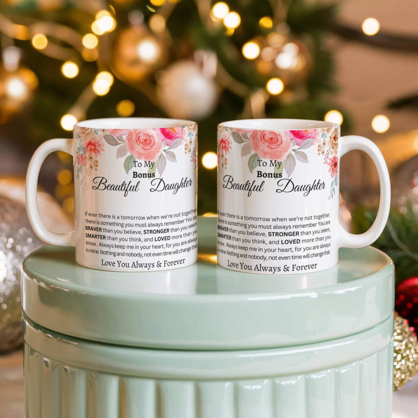 To My Bonus Daughter-Coffee Mug