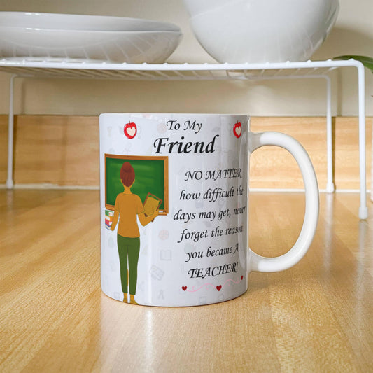 To My Friend- "Never Forget" - Mug