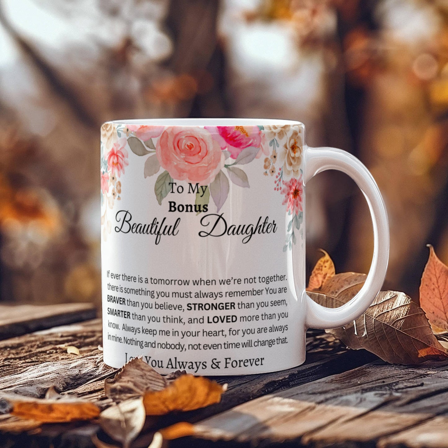 To My Bonus Daughter-Coffee Mug