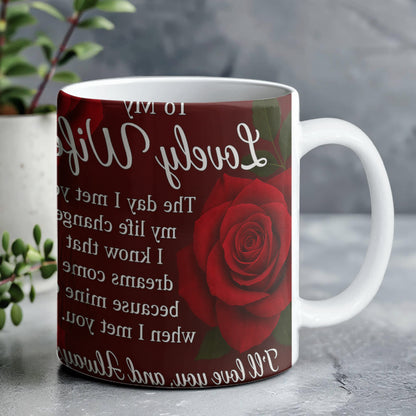 To My Lovely Wife- Mug