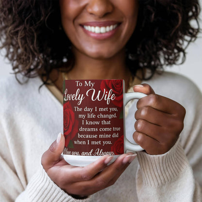 To My Lovely Wife- Mug