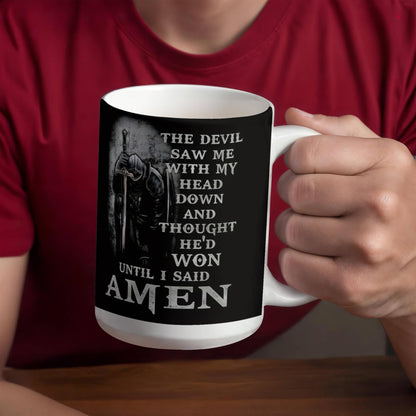 To The Man- The Knight Who Stands Guard- Coffee Mug