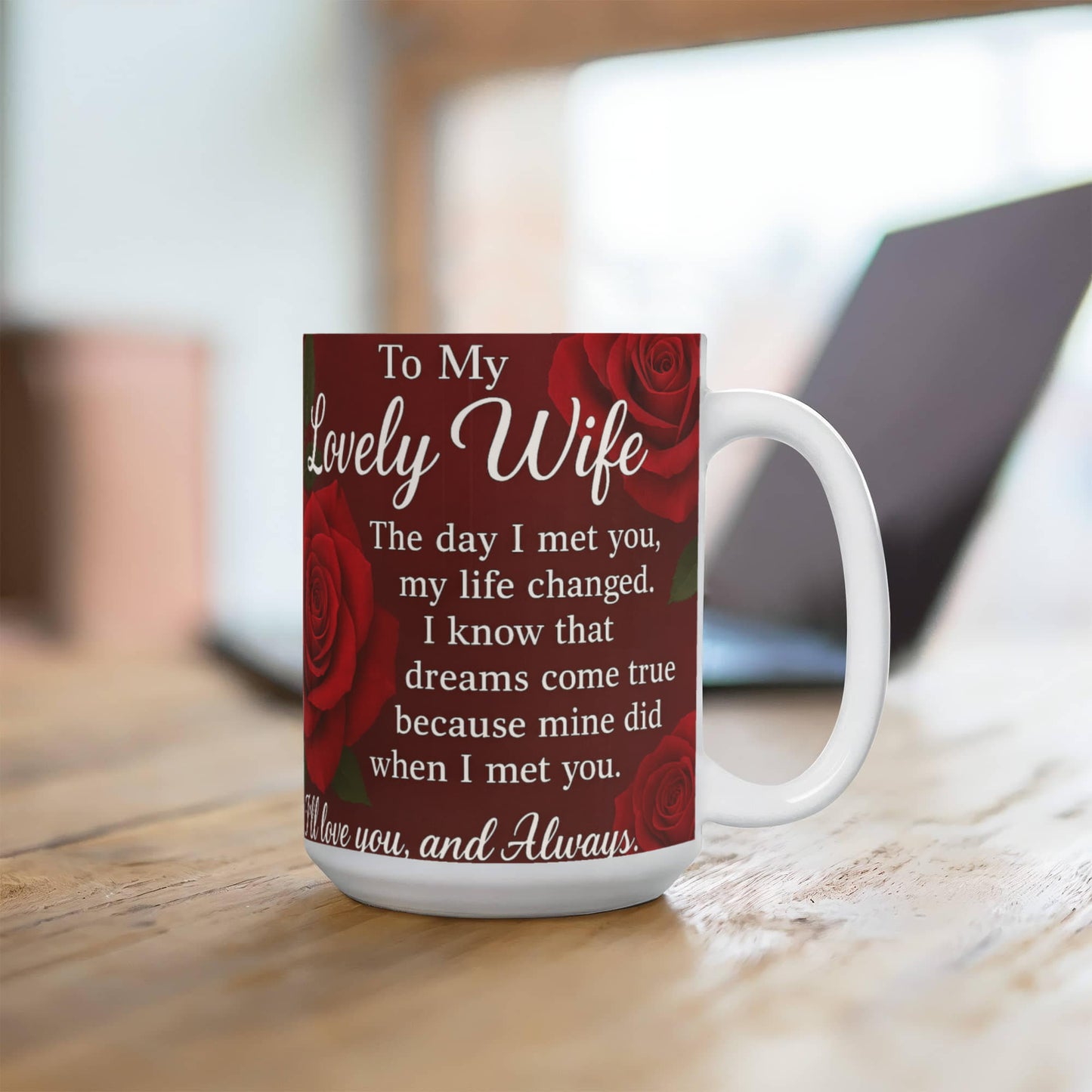 To My Lovely Wife- Mug