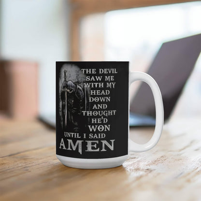 To The Man- The Knight Who Stands Guard- Coffee Mug