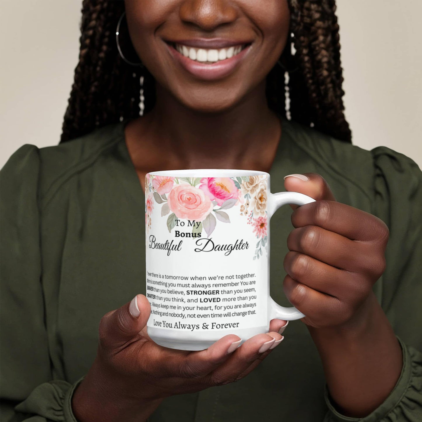 To My Bonus Daughter-Coffee Mug