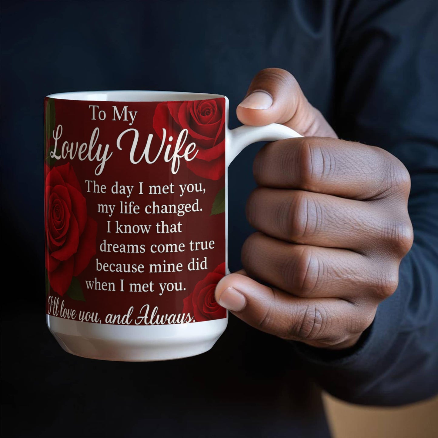 To My Lovely Wife- Mug